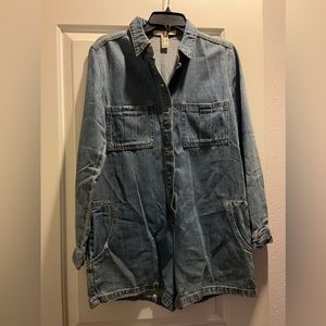Life in Progress denim romper